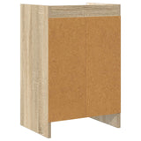Bedside Tables 2 pcs Sonoma Oak 40 x 30 x 60 cm Engineered Wood - Rear View