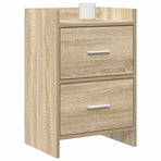 Bedside Tables 2 pcs Sonoma Oak 40 x 30 x 60 cm Engineered Wood