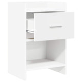Bedside Tables 2 pcs White 40 x 30 x 60 cm Engineered Wood