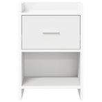 Bedside Tables 2 pcs White 40 x 30 x 60 cm Engineered Wood