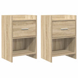 Bedside Tables 2 pcs Sonoma Oak 40 x 30 x 60 cm Engineered Wood