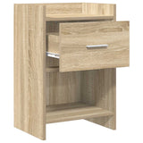 Bedside Tables 2 pcs Sonoma Oak 40 x 30 x 60 cm Engineered Wood - Side View