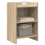 Bedside Tables 2 pcs Sonoma Oak 40 x 30 x 60 cm Engineered Wood - Front View