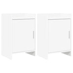 Bedside Tables 2 pcs White 40 x 30 x 60 cm Engineered Wood