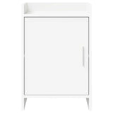 Bedside Tables 2 pcs White 40 x 30 x 60 cm Engineered Wood - Top-Down View