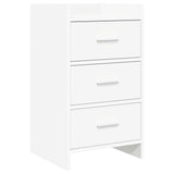 Bedside Tables White 40 x 36 x 70 cm Engineered Wood
