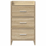 Bedside Tables Sonoma Oak 40 x 36 x 70 cm Engineered Wood - Top-Down View