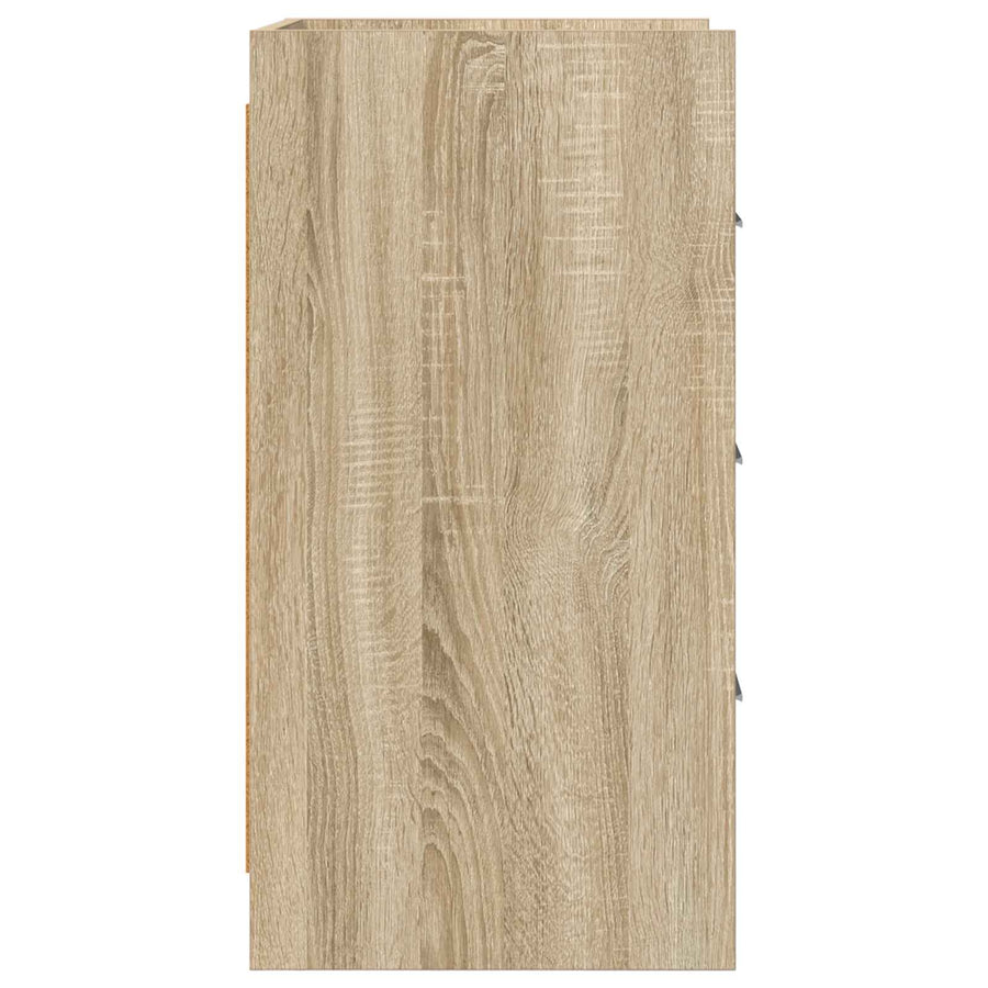 Bedside Tables Sonoma Oak 40 x 36 x 70 cm Engineered Wood
