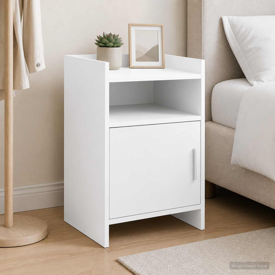 Bedside Tables White 40 x 36 x 60 cm Engineered Wood