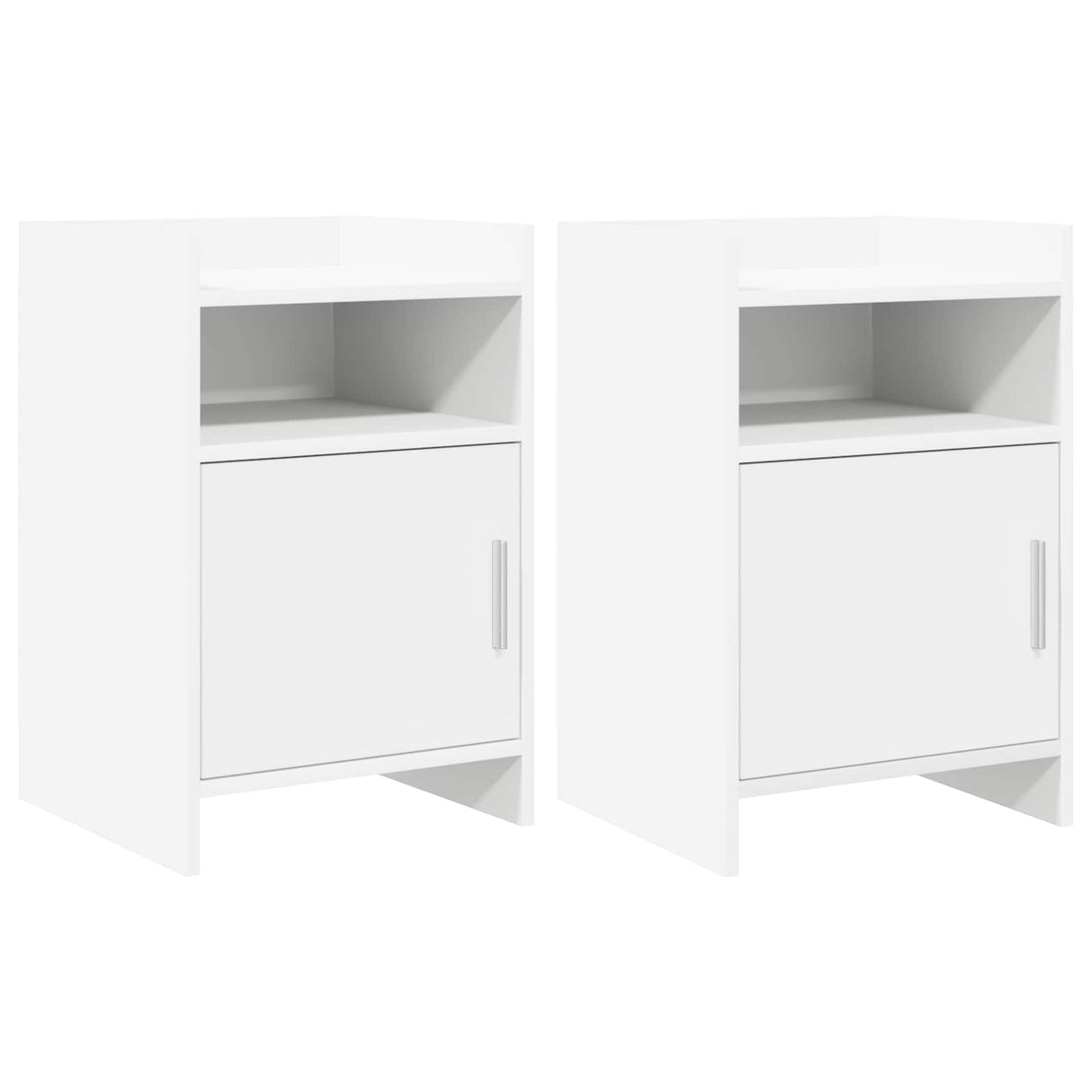 Bedside Tables 2 pcs White 40 x 36 x 60 cm Engineered Wood