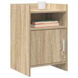 Bedside Tables Sonoma Oak 40 x 36 x 60 cm Engineered Wood - Front View