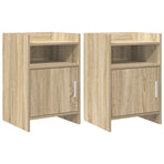 Bedside Tables 2 pcs Sonoma Oak 40 x 36 x 60 cm Engineered Wood