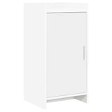 Sideboard White 40 x 36 x 80 cm Engineered Wood - Front View
