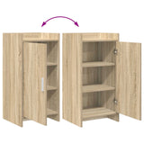 Sideboard Sonoma Oak 40 x 36 x 80 cm Engineered Wood - Extra Image