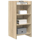 Sideboard Sonoma Oak 40 x 36 x 80 cm Engineered Wood - Side View