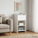 Sideboard White 40 x 36 x 80 cm Engineered Wood
