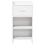 Sideboard White 40 x 36 x 80 cm Engineered Wood