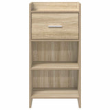 Sideboard Sonoma Oak 40 x 36 x 80 cm Engineered Wood - Top-Down View