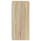 Sideboard Sonoma Oak 40 x 36 x 80 cm Engineered Wood - 45-Degree Angle