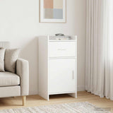 Sideboard White 40 x 36 x 80 cm Engineered Wood