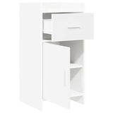 Sideboard White 40 x 36 x 80 cm Engineered Wood - Top-Down View