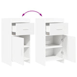Sideboard White 40 x 36 x 80 cm Engineered Wood