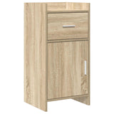 Sideboard Sonoma Oak 40 x 36 x 80 cm Engineered Wood - Front View