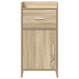 Sideboard Sonoma Oak 40 x 36 x 80 cm Engineered Wood - 45-Degree Angle