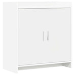 Sideboard White 72 x 36 x 80 cm Engineered Wood