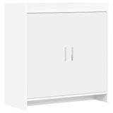 Sideboard White 72 x 36 x 80 cm Engineered Wood - Front View