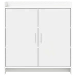 Sideboard White 72 x 36 x 80 cm Engineered Wood