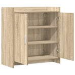 Sideboard Sonoma Oak 72 x 36 x 80 cm Engineered Wood