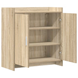 Sideboard Sonoma Oak 72 x 36 x 80 cm Engineered Wood - Top-Down View