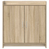 Sideboard Sonoma Oak 72 x 36 x 80 cm Engineered Wood - 45-Degree Angle
