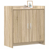 Sideboard Sonoma Oak 72 x 36 x 80 cm Engineered Wood - Side View