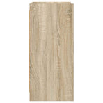 Sideboard Sonoma Oak 72 x 36 x 80 cm Engineered Wood