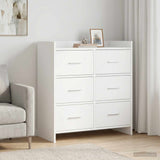 Sideboard White 75 x 33 x 80 cm Engineered Wood