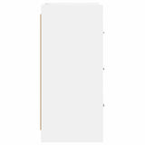 Sideboard White 75 x 33 x 80 cm Engineered Wood
