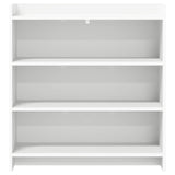 Sideboard White 75 x 36 x 80 cm Engineered Wood - Top-Down View