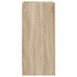 Sideboard Sonoma Oak 75 x 36 x 80 cm Engineered Wood - 45-Degree Angle