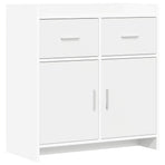 Sideboard White 75 x 36 x 80 cm Engineered Wood