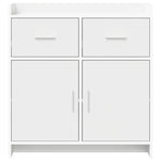 Sideboard White 75 x 36 x 80 cm Engineered Wood