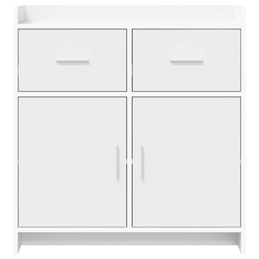 Sideboard White 75 x 36 x 80 cm Engineered Wood
