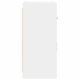 Sideboard White 75 x 36 x 80 cm Engineered Wood - Rear View