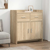 Sideboard Sonoma Oak 75 x 36 x 80 cm Engineered Wood