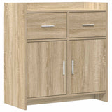 Sideboard Sonoma Oak 75 x 36 x 80 cm Engineered Wood