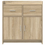 Sideboard Sonoma Oak 75 x 36 x 80 cm Engineered Wood