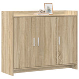 Sideboard Sonoma Oak 98.5 x 33 x 80 cm Engineered Wood - Side View