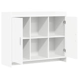 Sideboard White 98.5 x 33 x 80 cm Engineered Wood