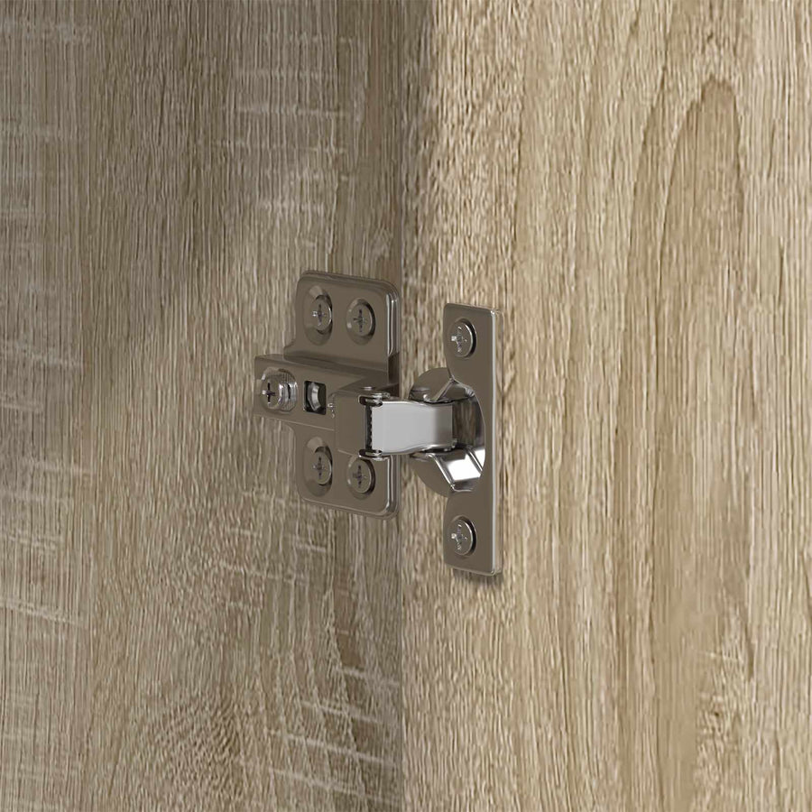 Sideboard Sonoma Oak 98.5 x 33 x 80 cm Engineered Wood